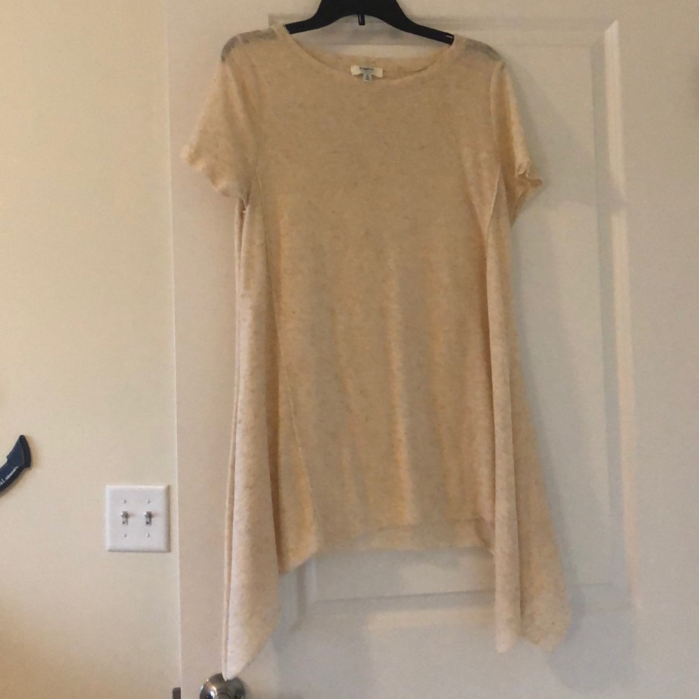 Hayden sheer short sleeve top